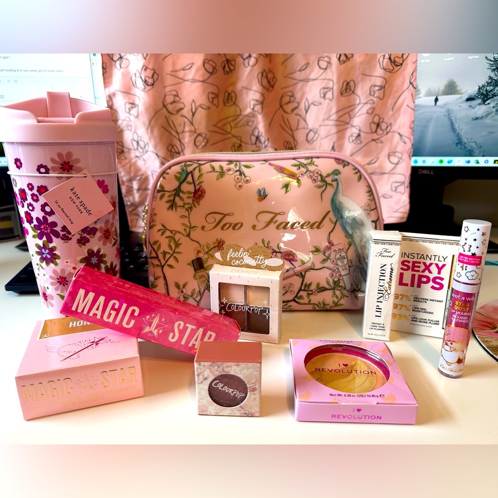 🚨9 Piece Bundle: Kate Spade,Too Faced,Jeffree Star, ColourPop, and more!🚨